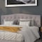 Flash Furniture King, Cambridge Headboard, Gray Fabric HG-HB1708-K-LG-GG - alternate 1